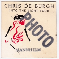 DE BURGH, CHRIS - 1986 - Pass - Into the Light - Photo - Mannheim