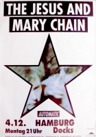 JESUS AND THE MARY CHAIN - 1989 - In Concert - Automatic - Poster - Hamburg
