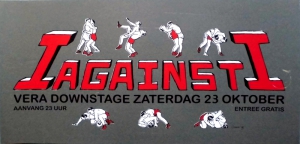 I AGAINST I - 1999 - Konzertplakat - Concert - Poster - Vera - Groningen