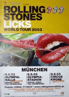 ROLLING STONES - 2003-06-00 - Plakat - Licks - Poster - Mnchen (3T)