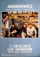 ABRAMOWICZ - 2019 - In Concert - Welcome to the.. Tour - Poster - Hannover