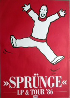 GRNEMEYER, HERBERT - 1986 - Promotion - Plakat - Sprnge - Poster