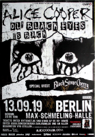 BLACK STONE CHERRY - 2019 - Alice Cooper - Poster - Berlin - Signed/Autogramm