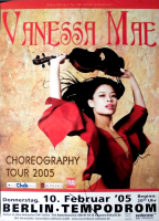 MAE, VANESSA - 2006 - Live In Concert - Poster - Berlin - Signed/Autogramm