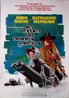 MIT DYNAMIT UND FROMMEN SPRCHEN - 1975 - Film - John Wayne - Poster