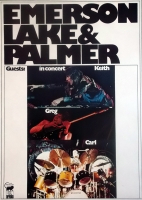 EMERSON LAKE & PALMER - 1973 - Plakat - Gnther Kieser - Poster - A