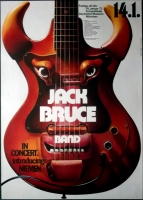 BRUCE, JACK - 1972 - Plakat - Gnther Kieser - Poster - Mnchen