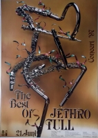 JETHRO TULL - 1997 - Plakat - Gnther Kieser - Poster - Mnchen