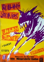 ROLLING STONES - 1990-05-30 - Plakat - Urban Jungle - Poster - Kln (H) A0