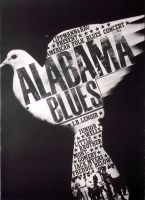 ALABAMA BLUES - 1966 - Plakat - Gnther Kieser - Poster - Autogramm/signed