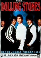 ROLLING STONES - 1990-05-30 - Plakat - Urban Jungle Tour - Poster - Kln (G)