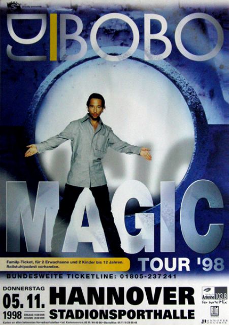 dj bobo tour 1998