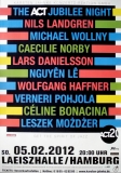 ACT JUBILEE NIGHT - 2012 - Konzertplakat - Landgren - Haffner - Poster - Hamburg