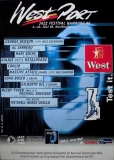 WEST PORT - 1995 - Plakat - Benson - Jarreau - Massive Atta - Poster - Hamburg