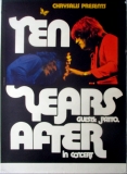 TEN YEARS AFTER - 1972 - Plakat - Gnther Kieser - Tourposter