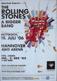 ROLLING STONES - 2006-07-19 - Konzertplakat - Tourposter - Hannover (Z)