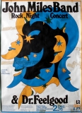 MILES, JOHN - 1976 - Plakat - Dr. Feelgood - Gnther Kieser - Poster - Mannheim