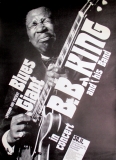 KING, B.B. - 1971 - Plakat - Blues Giant - Gnther Kieser - Poster - Dsseldorf