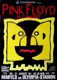 PINK FLOYD - 1994 - Plakat - Live In Concert - Division Bell Tour - Poster - Berlin