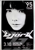 BJRK - SUGARCUBES - 1995 - Live In Concert - Post Tour - Poster - Berlin