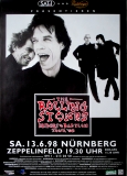 ROLLING STONES - 1998-06-13 -Plakat - Bridges to - Poster - Nrnberg (G)