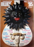 AMERICAN FOLK & BLUES - 1985 - Plakat - Gnther Kieser - Poster - Karlsruhe