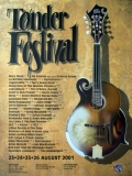 TONDER FESTIVAL - 2001 - Konzertplakat - Mary Black - Oysterband - Poster