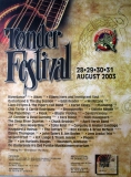 TONDER FESTIVAL - 2003 - Konzertplakat - Riverdance - Altan - Poster