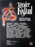 TONDER FESTIVAL - 1999 - Konzertplakat - Concert - Dubliners - Runrig - Poster