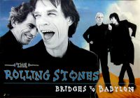 ROLLING STONES - 1997-00-00 - Promotion - Plakat - Bridges to Babylon - Poster