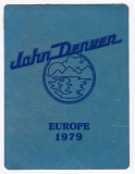 DENVER, JOHN - 1979 - Pass - Europe - Tour