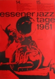 ESSENER JAZZ TAGE - 1961 - Plakat - Gnther Kieser - Poster - Essen