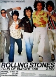 ROLLING STONES - 1976-05-03 - Plakat - European Tour - Poster - Berlin