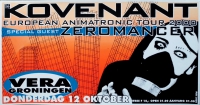 KOVENANT - 2000 - Konzertplakat - Zeromancer - Poster - Vera - Groningen