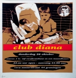 CLUB DIANA - 2000 - Plakat - Party - Poster - Vera - Groningen***