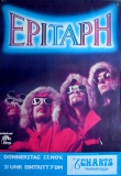 EPITAPH - 1980 - Konzertplakat - Concert - Tourposter - Harkebrgge - Autogramme
