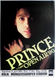 PRINCE - 1990 - Plakat - In Concert - Open Air Tour - Poster - Kln - B