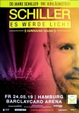 SCHILLER - 2019 - In Concert - Es werde Licht Tour - Poster - Hamburg
