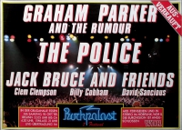ROCKPALAST - 1980 - Plakat - Police - Graham Parker - Bruce - Poster - Essen