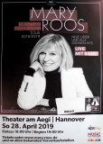 ROOS, MARY - 2019 - In Concert - Abenteuer Unvernunft - Poster - Hannover