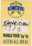 COCKER, JOE - 1992 - All Areas Pass - Have A Little Faith Tour - Stuttgart - B