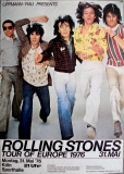 ROLLING STONES - 1976-05-31 - Plakat - Concert - Europe Tour - Poster - Kln