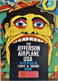 JEFFERSON AIRPLAINE - 1968 - Plakat - Gnther Kieser - Poster - Dsseldorf