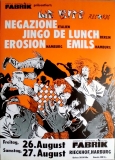 WE BITE - 1988 - Plakat - Punk - Negazione - Jingo de Lunch - Poster - Hamburg
