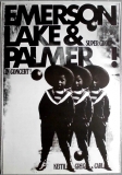 EMERSON LAKE & PALMER - 1971 - Plakat - In Concert - Gnther Kieser - Poster