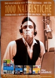 1000 NADELSTICHE - 2000 - Plakat - Bear Family Records - Johnny Cash - Poster***