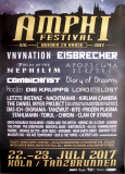 AMPHI FESTIVAL - 2017 - VNV Nation - Eisbrecher - Die Krupps - Poster - Kln***