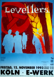 LEVELLERS - 1993 - Plakat - Live In Concert Tour - Poster - Kln