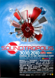 SOUNDTROPOLIS - 2010 - Techno - Moguai - Tocadisco - Felix Krcher - Poster - Essen