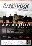FUNKER VOGT - 2007 - In Concert - Noyce - Aviat Tour - Poster - + Autogramme***